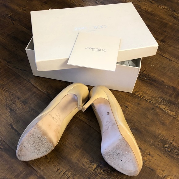 Jimmy Choo nude pumps - Picture 6 of 6